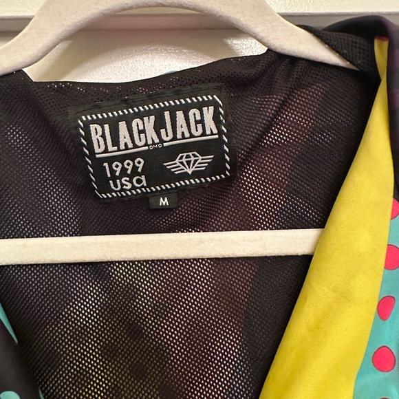 Blackjack Vibrant Y2K Multicolor Jacket - Picture 3 of 6